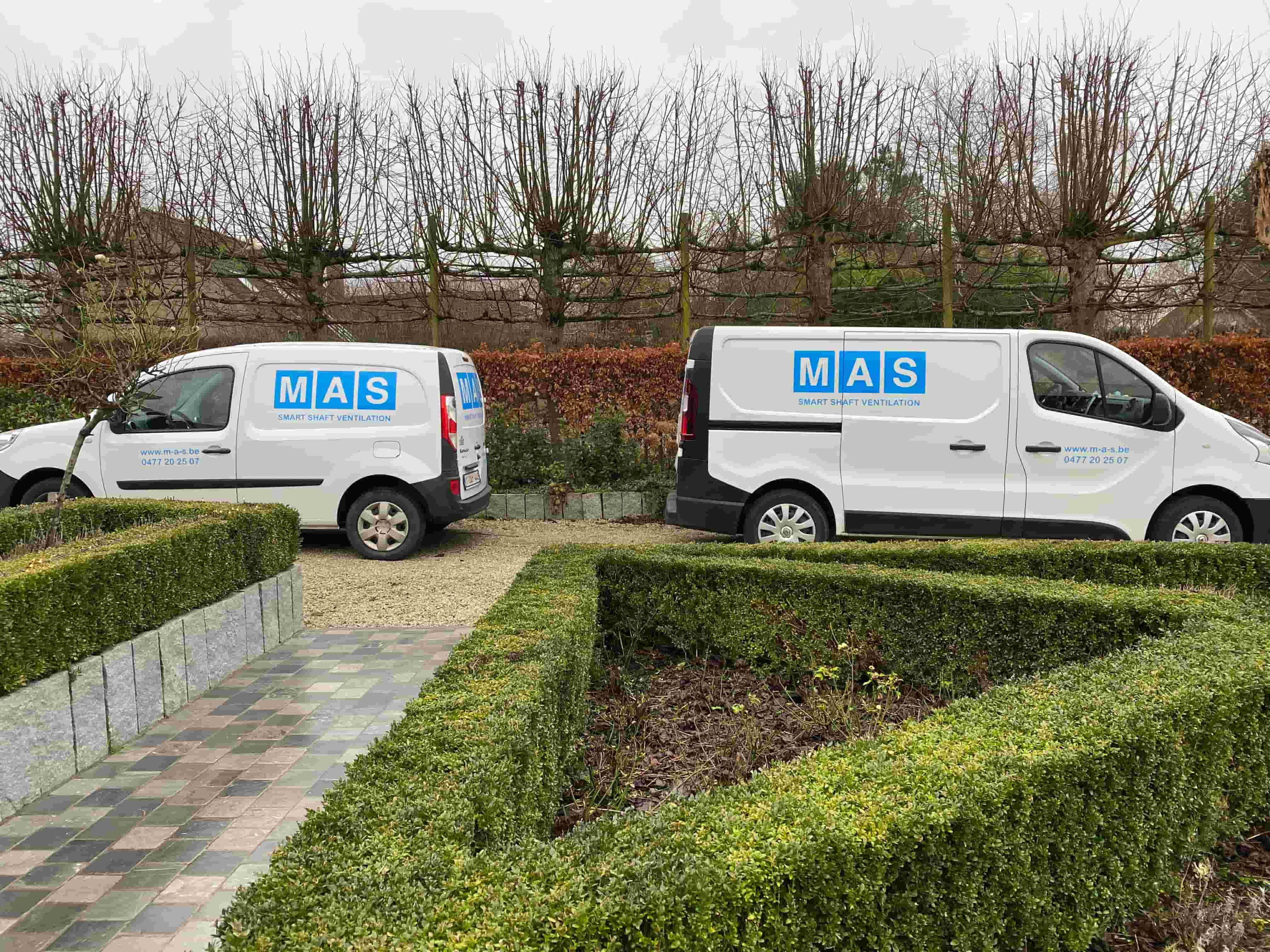 MAS bestelwagens